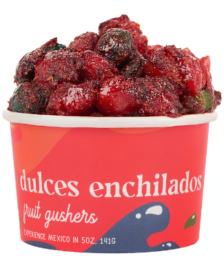 Dulces Enchilados Gushers 5 oz - American Candy Meets Mexican Spices