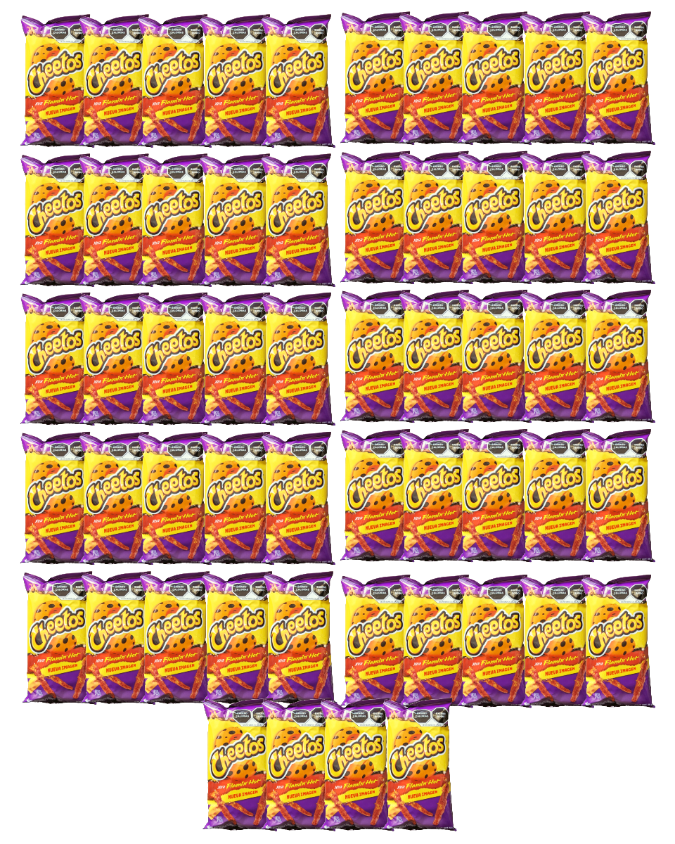 Sabritas Cheetos Xtra Flamin Hot, Mexican Chips 55g - Sol Dias Mexican Treats