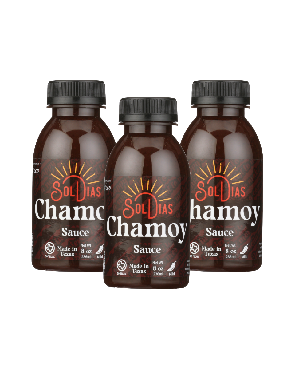 Chamoy - Fruity and Spicy Vegan Sauce with No Added Preservatives, 8oz - Sol Dias Mexican Treats