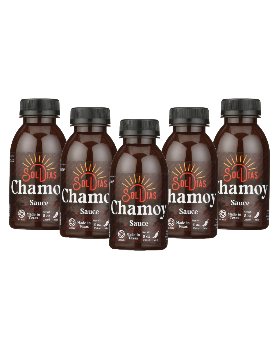 Chamoy - Fruity and Spicy Vegan Sauce with No Added Preservatives, 8oz - Sol Dias Mexican Treats