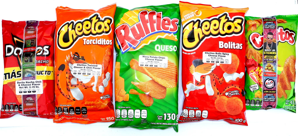 Most Popular Mexican Chips - not spicy list
