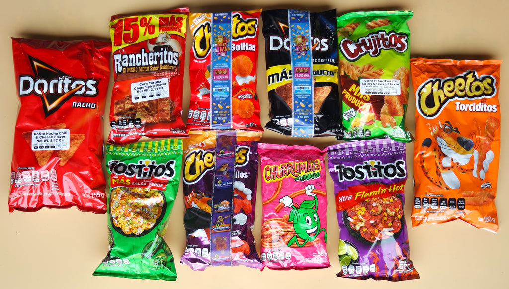 What is the hype behind Mexican Sabritas (chips)?