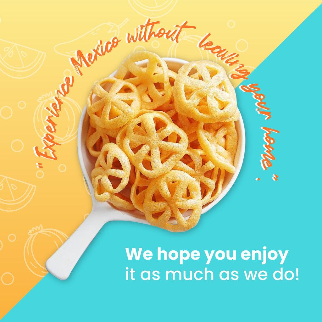 Chicharrones de Rueda | Fried Wheat Wheels | 3.5 oz - Sol Dias