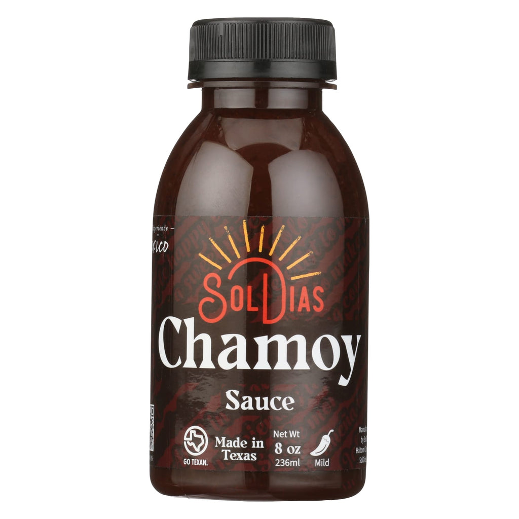 Chamoy - Fruity and Spicy Vegan Sauce with No Added Preservatives, 8oz - Sol Dias