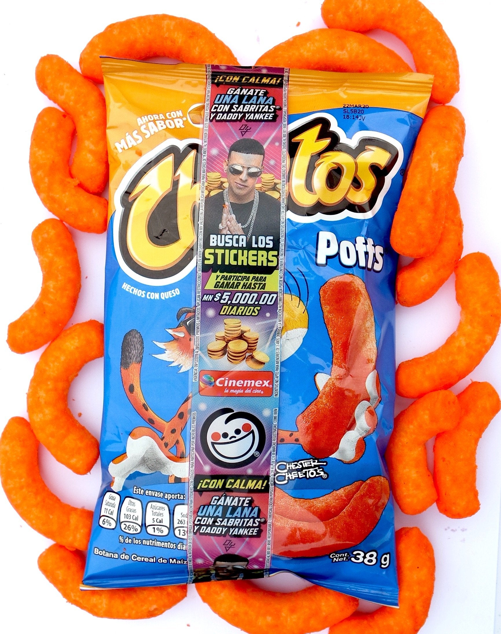 Cheetos Poff 38 g | Mexican Chips | Sabritas Mexicanas | - Sol Dias