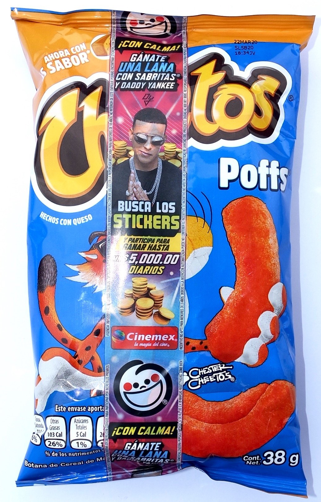 Cheetos Poff 38 g | Mexican Chips | Sabritas Mexicanas | - Sol Dias