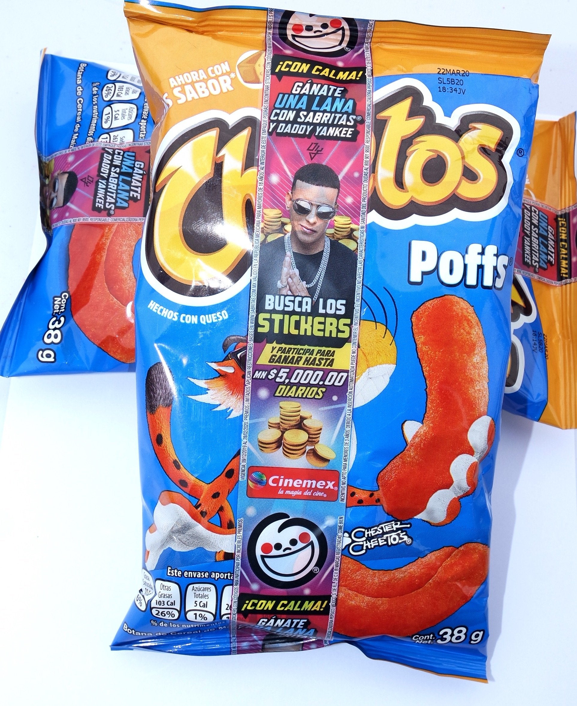 Cheetos Poff 38 g | Mexican Chips | Sabritas Mexicanas | - Sol Dias