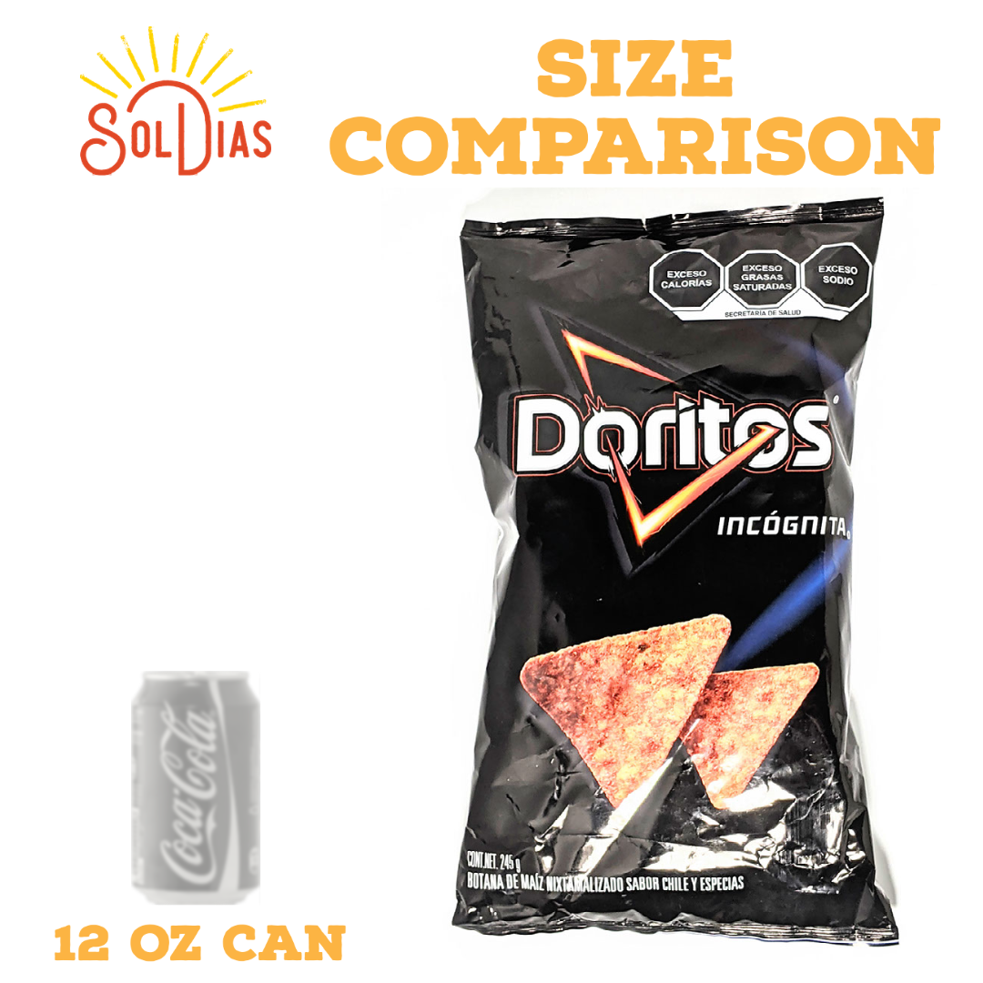 Doritos Incognita 245g | Spicy Mexican Chips | Sabritas Mexicanas - Sol Dias