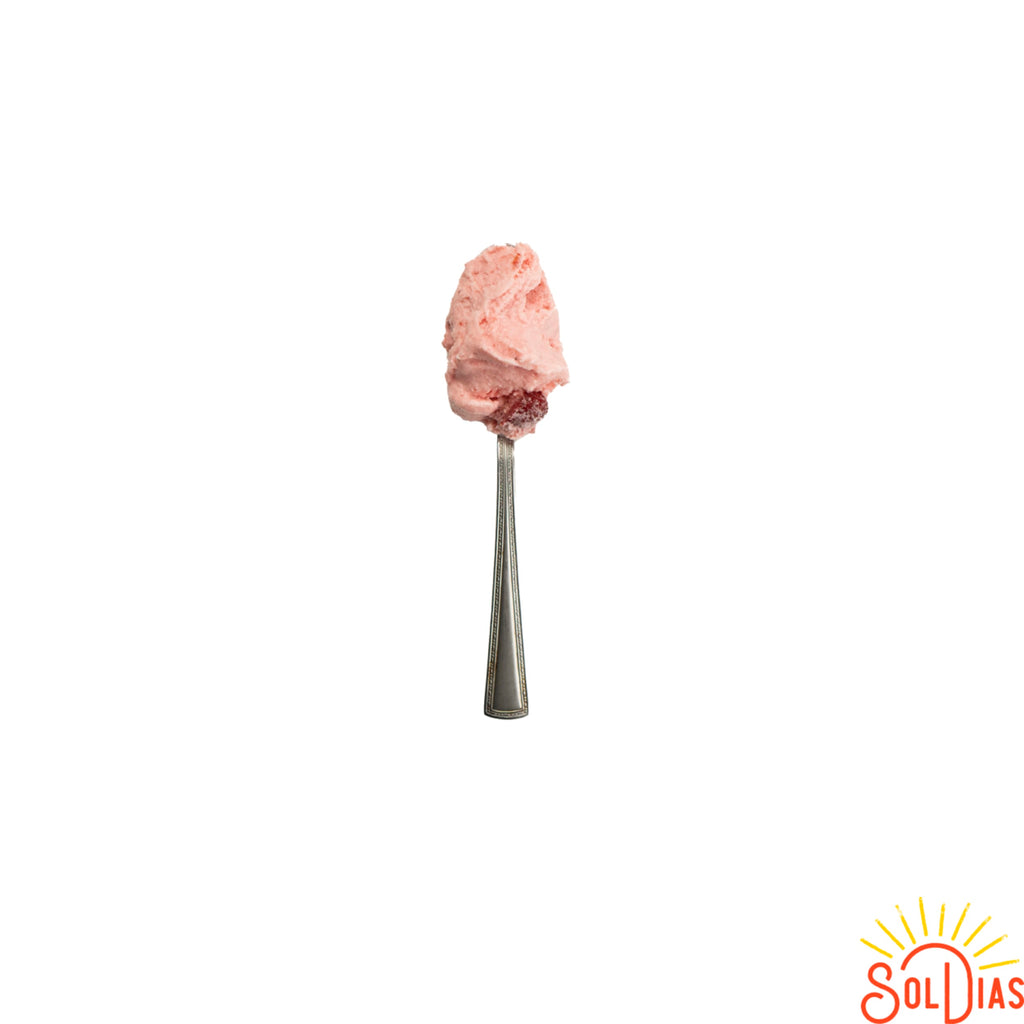 Born Wild Strawberry - 3 Gal Mexican Ice Cream Tub - Sol Dias